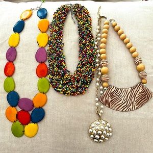 Four fabulous statement necklaces